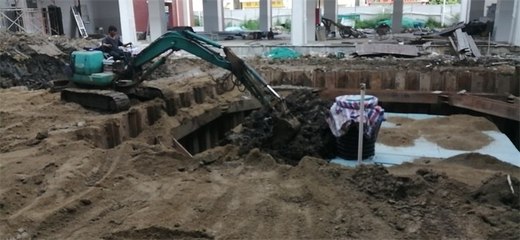 广州工业园区雨水收集利用系统模块水池项目工程环保设施施工实践